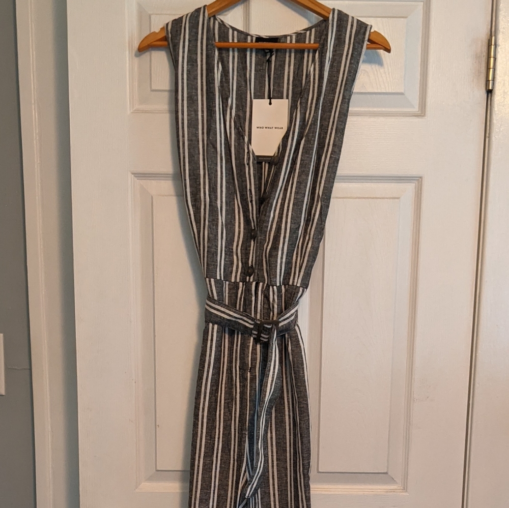 NWT Striped Romper